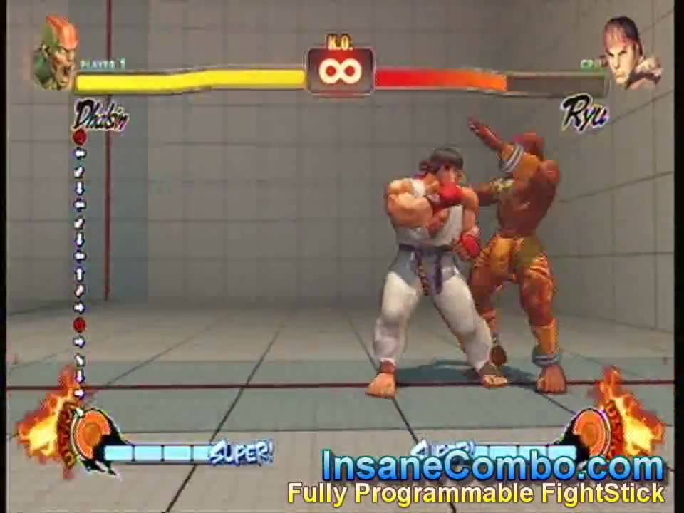 Street Fighter 4 Dhalsim Super Yoga Inferno