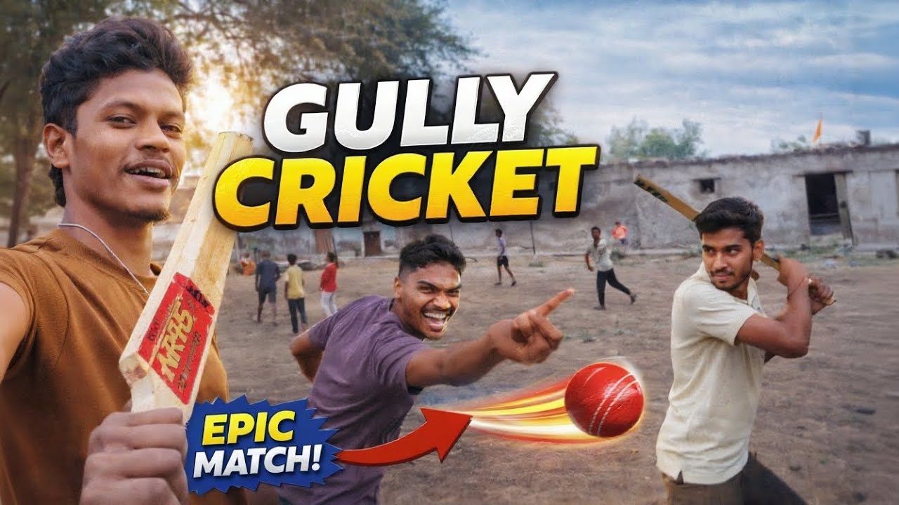 Gully Cricket Be Like This 😂🔥 | Epic Match