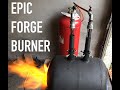 Making a high efficiency forge burner - Fabrication d'un brûleur de forge