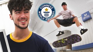 Epic Skateboarding World Records ft. Jamie Griffin  Guinness World Records