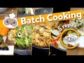 Batch cooking / 5 repas en -2h 😍