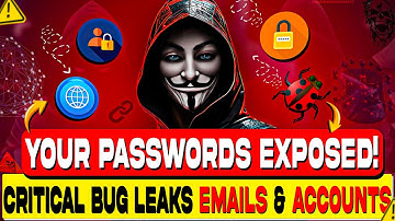Critical Security Bug Exposed: How to Protect Your Passwords, Emails & Accounts Now | #hackerinsight