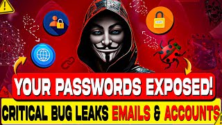 Critical Security Bug Exposed: How to Protect Your Passwords, Emails & Accounts Now | #hackerinsight