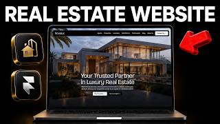 How to Build a Real Estate Website Fast with Framer AI [Free Template Included]
