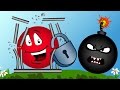 Red Ball КРАСНЫЙ ШАРИК спасает своих братьев из клетки МУЛЬТИК ИГРА для детей для малышей