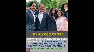 Meet Mr. Nikhil Nanda, the chairman of Escorts Kubota. #india #amitabhbachchan Wealth