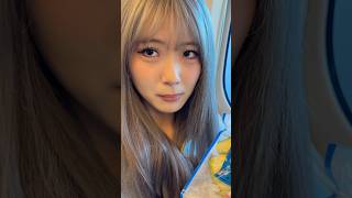 新幹線で食べ過ぎな娘がこちらww