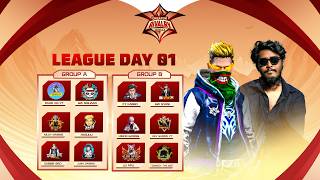 [🔴LIVE] CREATOR RIVALRY SERIES 2.0 | INFLUENCERS LEAGUE STAGE DAY-1 | FREE FIRE @raadvaiyt829  screenshot 4