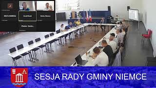 XLI Sesja Rady Gminy Niemce - transmisja online (sesja nadzyczajna)