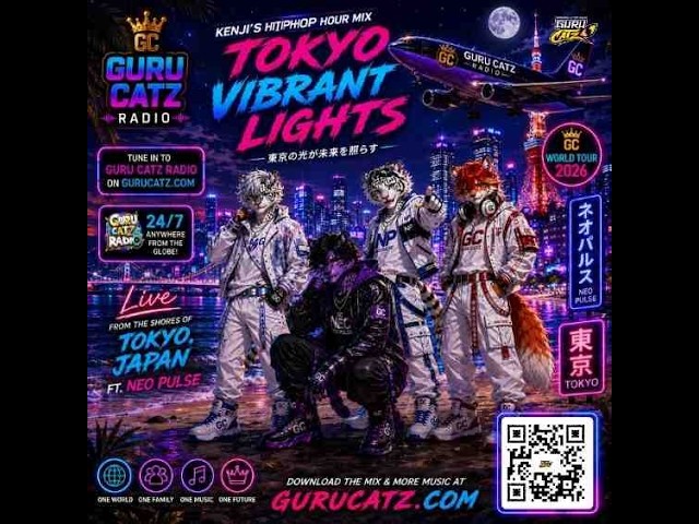Tokyo Vibrant Lights Kenji's HipHop July 2026 Mix Ft Neo Pulse