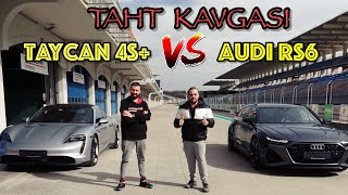 AUDI RS6 vs TAYCAN 4S+ EFSANE DRAG YARIŞI! 🏎️