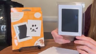 Pearhead Paw Print Clean Touch Ink Pad Kit for Dogs and Cats, Pet Owner Keepsake Review