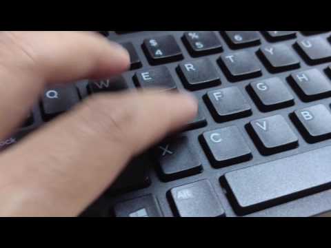 Dell KB216 Wired Keyboard Silent Chiclet Type Key Sound Comparison