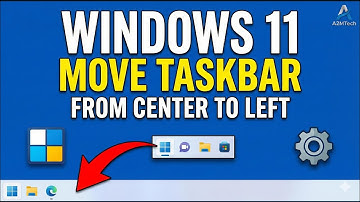 How to Move Taskbar to Left in Windows 11 (Quick Guide)