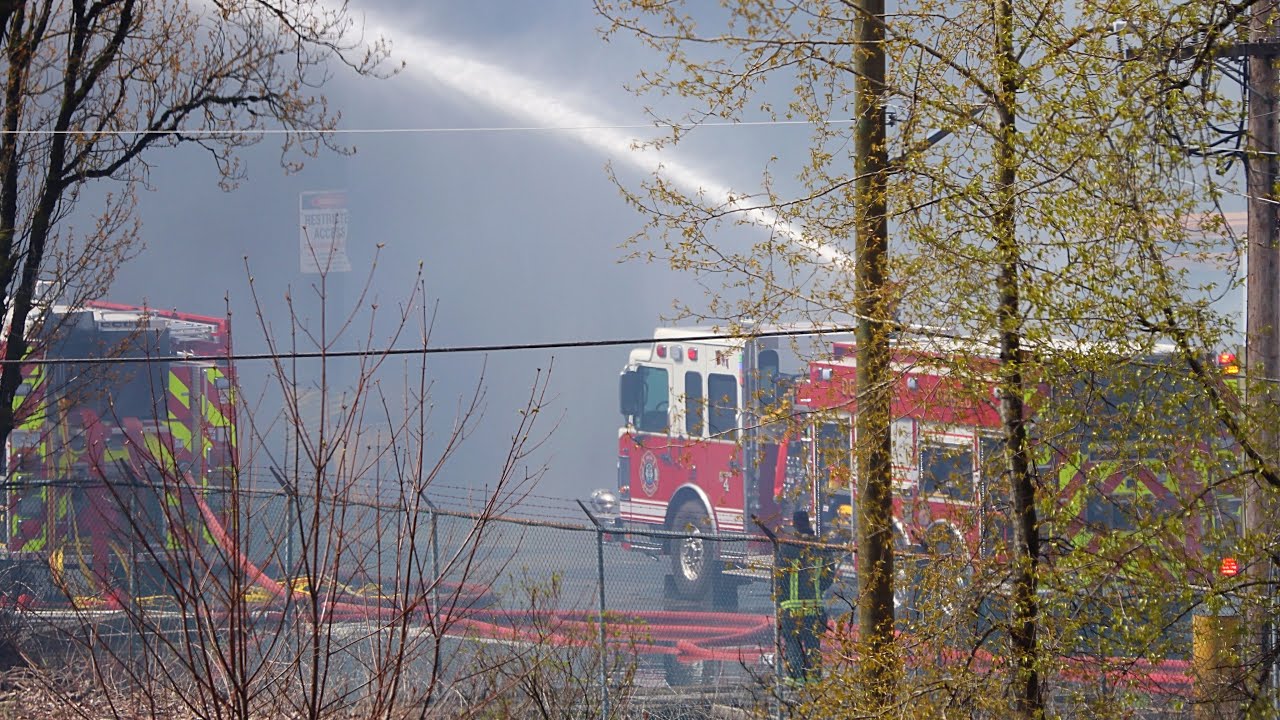 Firefighters battle fire at Delta mill for hours
