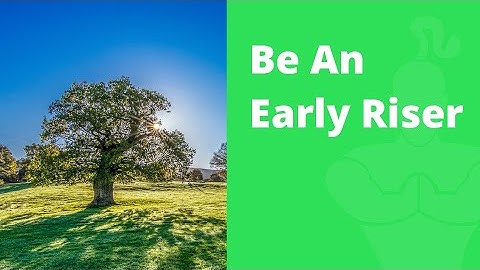 WAKE UP EARLY SUBLIMINAL | Become An Early Riser : Wake Up Early Habit Forced Subliminal