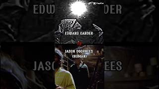 Edward Carver vs Jason Voorhees human #edit #slasher #horrorcharacters #horror #viral