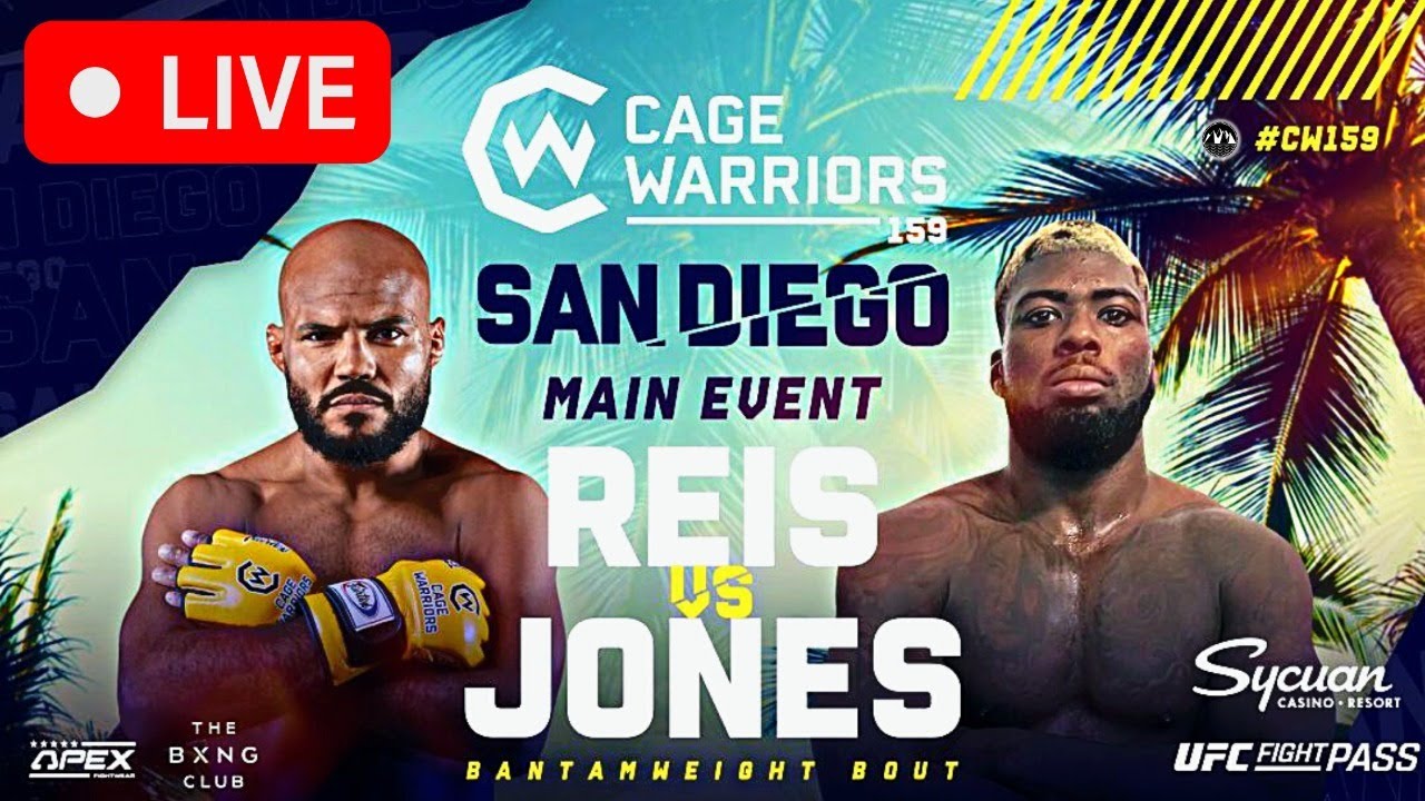 cage warriors live streaming