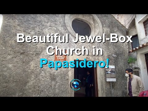 Beautiful Jewel-Box Church in Papasidero