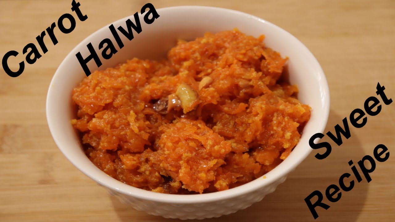 Carrot Halwa recipe in Tamil/different sweet recipes - YouTube