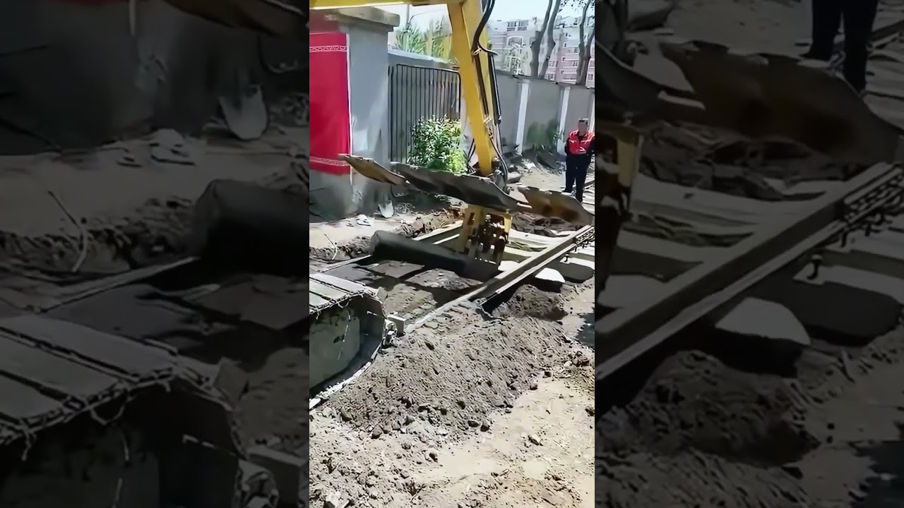 JG Railway Sleeper Changer: Automates sleeper removal & installation, cuts maintenance time by half