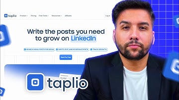 Grow on LinkedIn 10X Faster with AI! 🔥 | Taplio Review & Demo