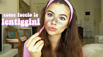 Cosa sono le efelidi e le lentiggini?