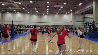 Abby McNutt 2026 #15 OH DS USAV nationals day 4 highlights
