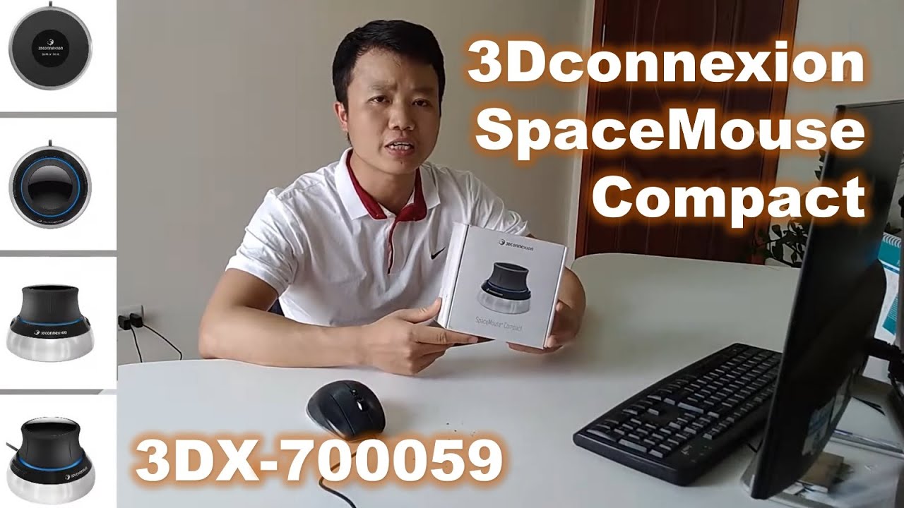 Khám phá Chuột 3Dconnexion Spacemouse Compact | 3DX-700059