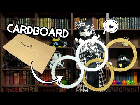 Let’s Play with Cardboard 8-rings! ♾️