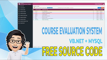 COMPLETE COURSE EVALUATION SYSTEM FREE SOURCECODE