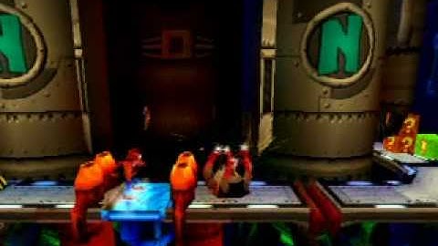 Crash bandicoot 2 PS1 cortex strikes back Spaced out Level 25 Final gem and crystal