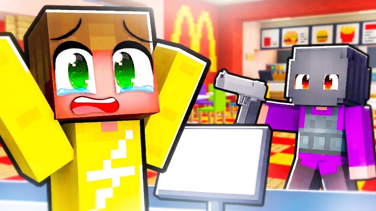 Mick Zijn Winkel Overvallen In Minecraft!