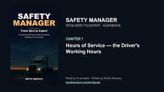 Safety Manager: From Zero to Expert — Chapter 7: Hours of Service — the Driver's Working Hours (audi