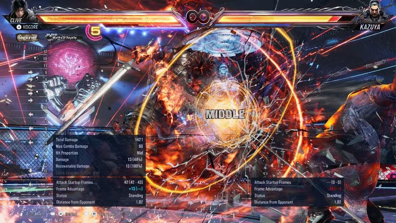 TEKKEN 8 Clive guard break set up - YouTube