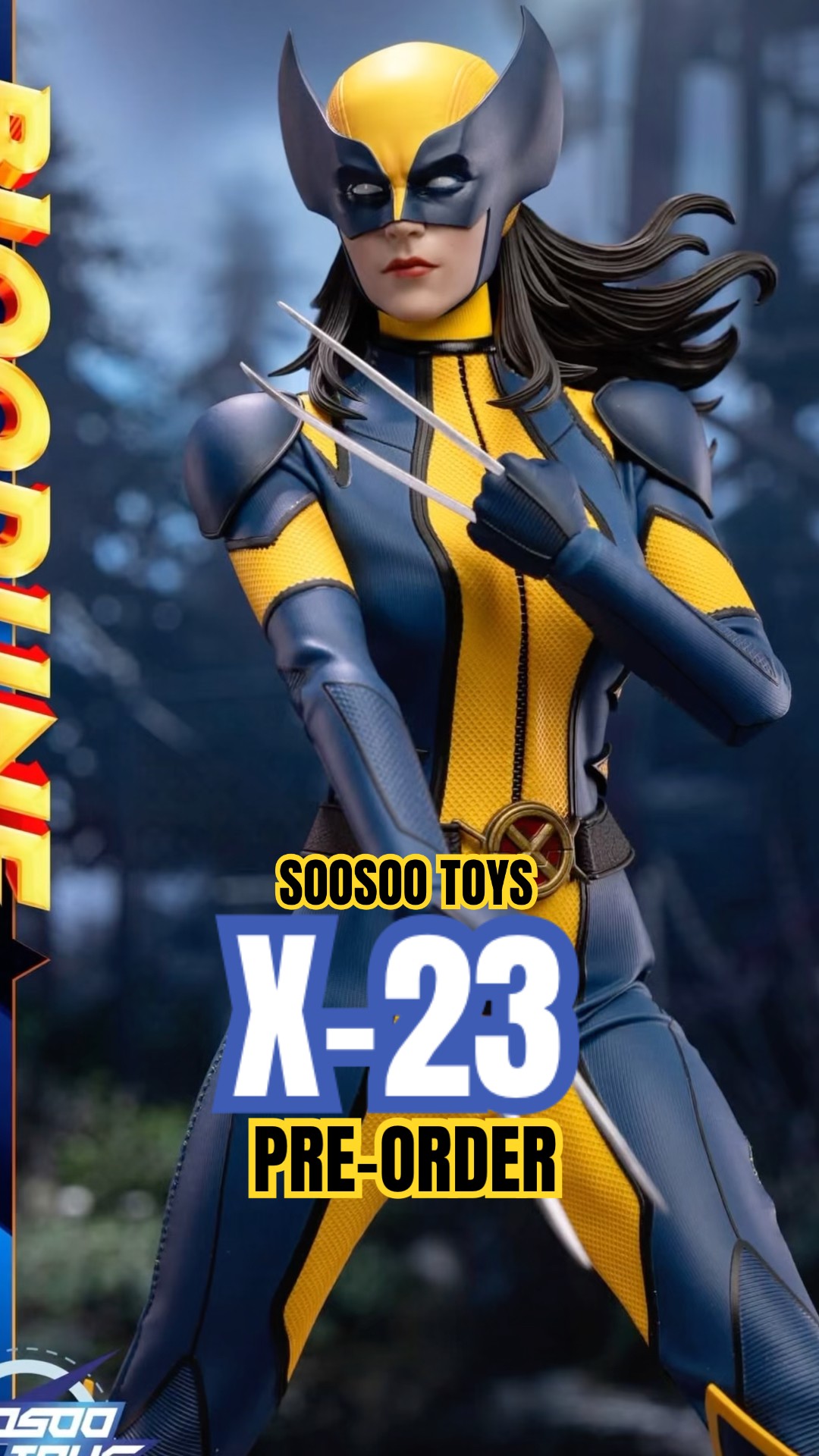 I Love The Color On This…SooSoo Toys Laura X-23 Pre-Order #xmen