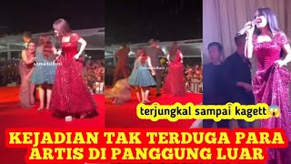 Download Lagu KEJADIAN TAK TERDUGA DI ATAS PANGGUNG - Sampai Terkejut Melly 😱 MP3