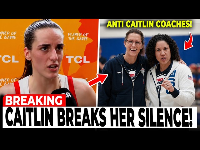 Caitlin Clark responds to benching after Team USA defeated China.