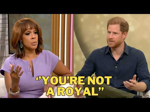 Video Prince Harry Kicked Off CBS Mornings After Heated Argument With Gayle King