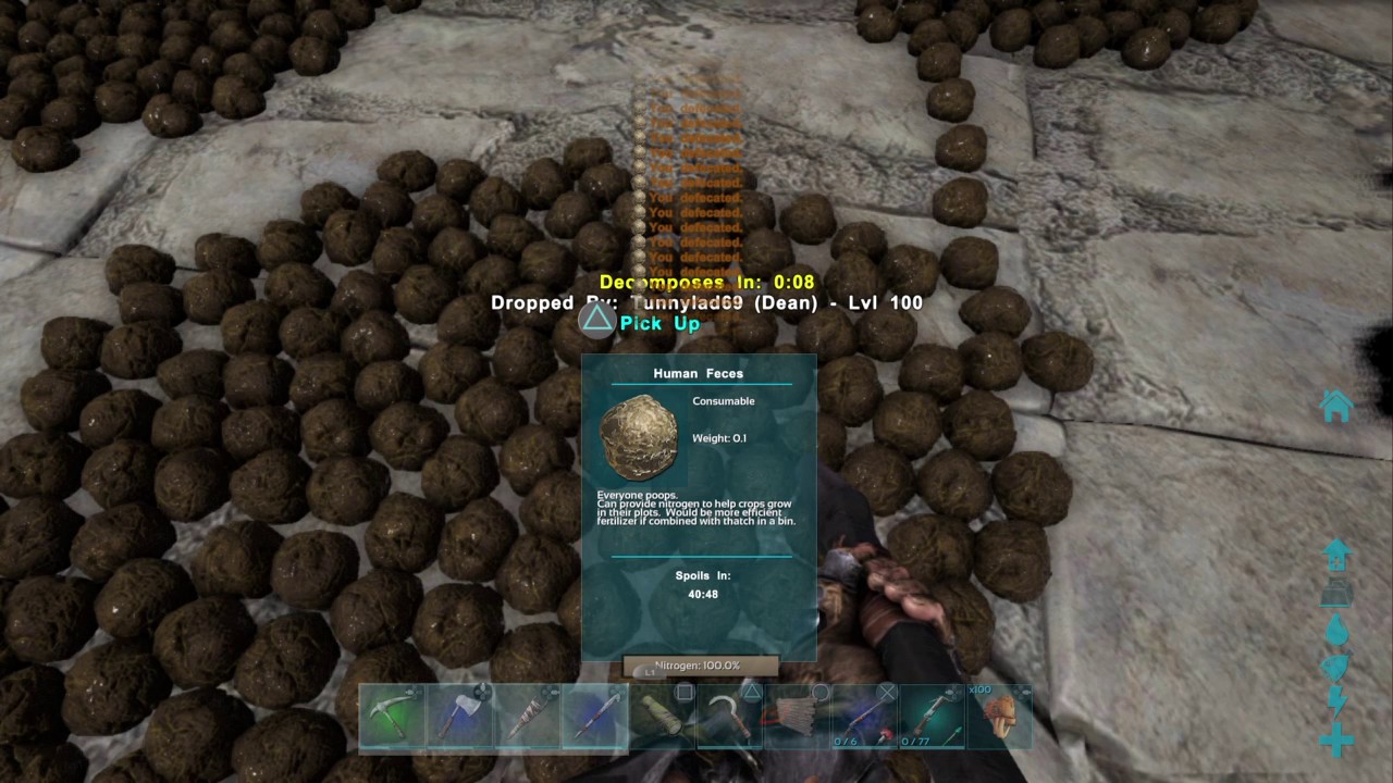 ARK the real pooping evolved server must watch