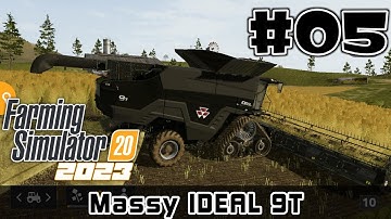 FS 20. Timelapse # 05. Harvesting Canola with New IDEAL 9T in Farming Simulator 20 New Mod #fs23