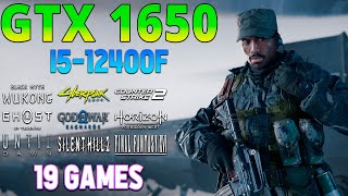 GTX 1650   i5 12400F : Test in 19 Games - GTX 1650 Gaming in 2024