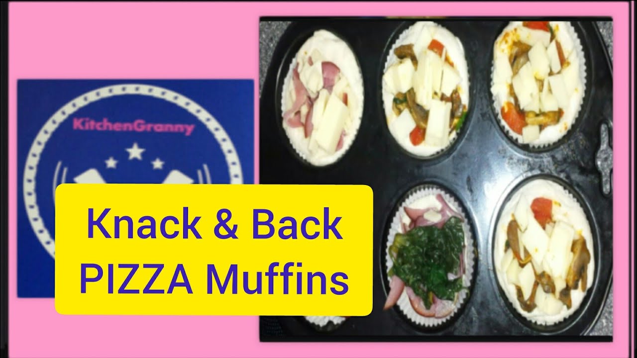 Pizza Muffins Knack & Back lecker, schnell & einfach, Partysnack