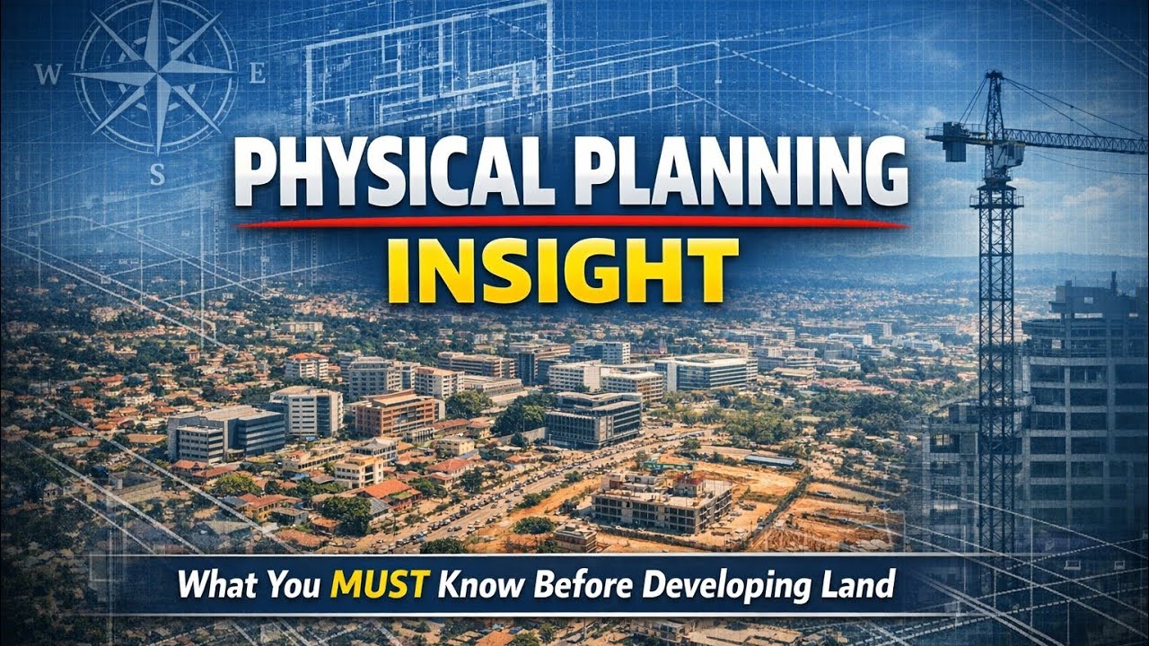 The Physical Planning insight .Shaping a New Uganda starts with Orderly , Sustainable Communities 