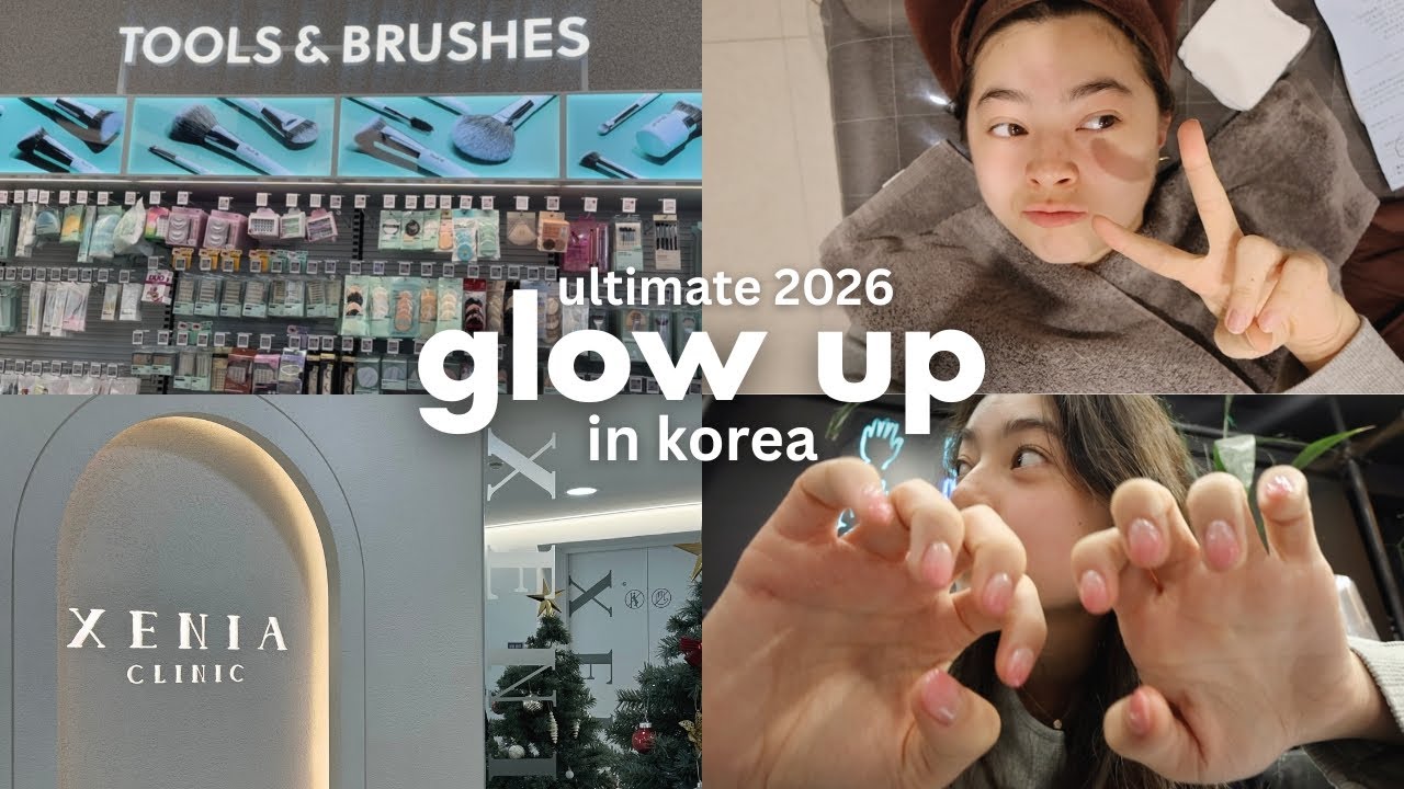 KOREA VLOG 🌟 glow up for 2026, facial treatment, nail salon, visiting yonsei, dance class, solo date