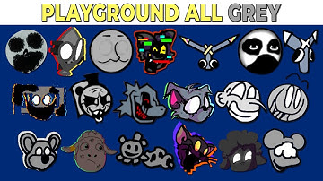 FNF Character Test | Gameplay VS My Playground | ALL Grey Test #2