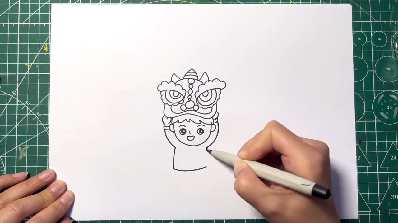 New Year's Day Handwritten Newspaper Drawing Tutorial Handwritten Newspaper Happy New Year 2026