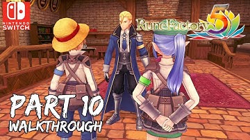 [Walkthrough Part 10] Rune Factory 5 (Japanese Voice) Nintendo Switch No Commentary