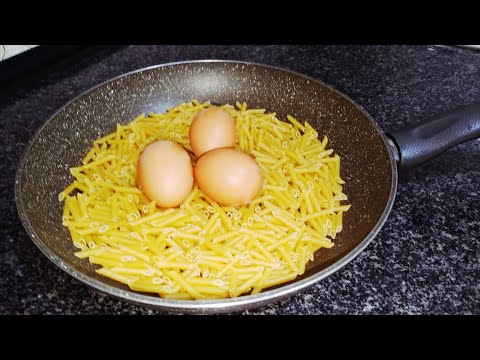 Video: Cómo Cocinar Pasta Con Cebolla Y Huevos