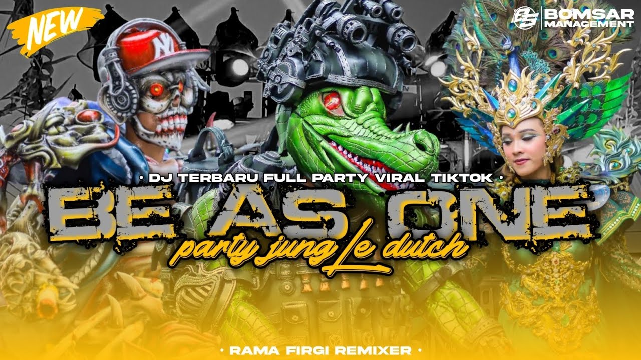DJ BE AS ONE PARTY JUNGLE DUTCH TERBARU 2026 VIRAL TIKTOK‼️